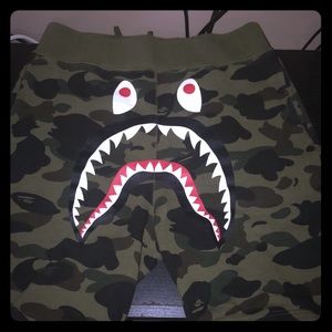 BAPE Camo Shorts